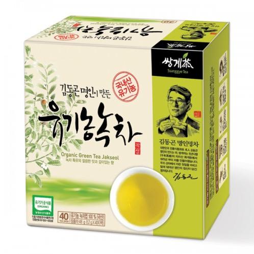 Korean tea- Organic Green Tea made by Master Kim Dong Go